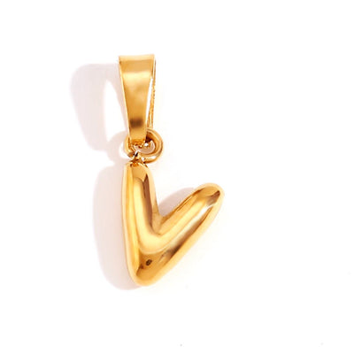 Collier avec lettre en bulle