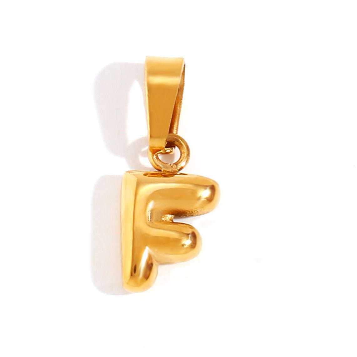 Collier avec lettre en bulle