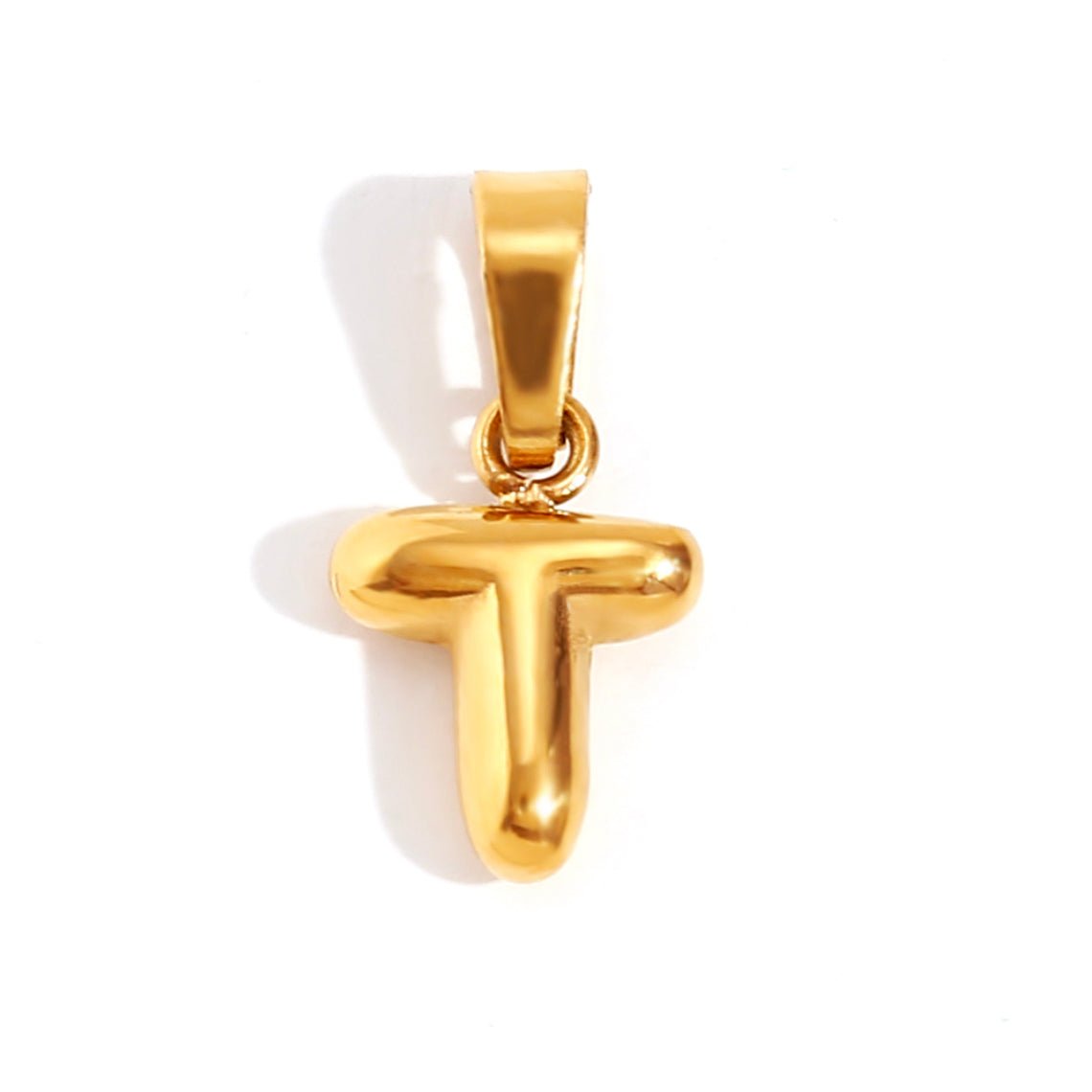 Collier avec lettre en bulle