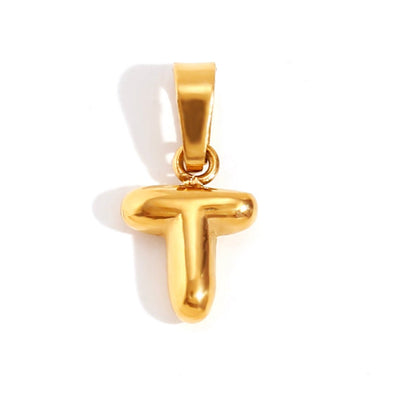 Collier avec lettre en bulle