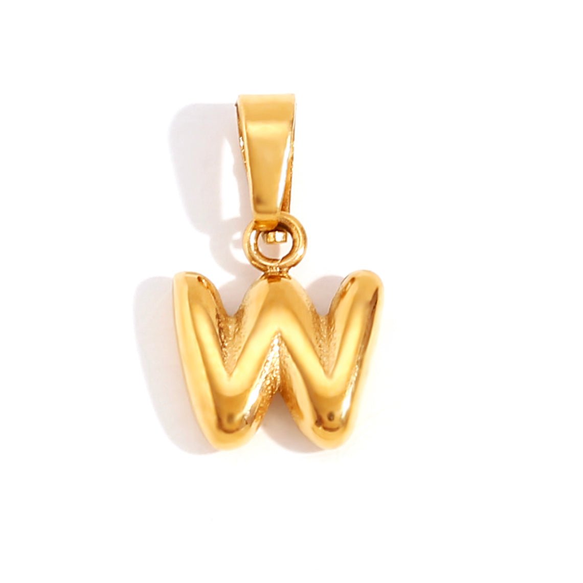 Collier avec lettre en bulle