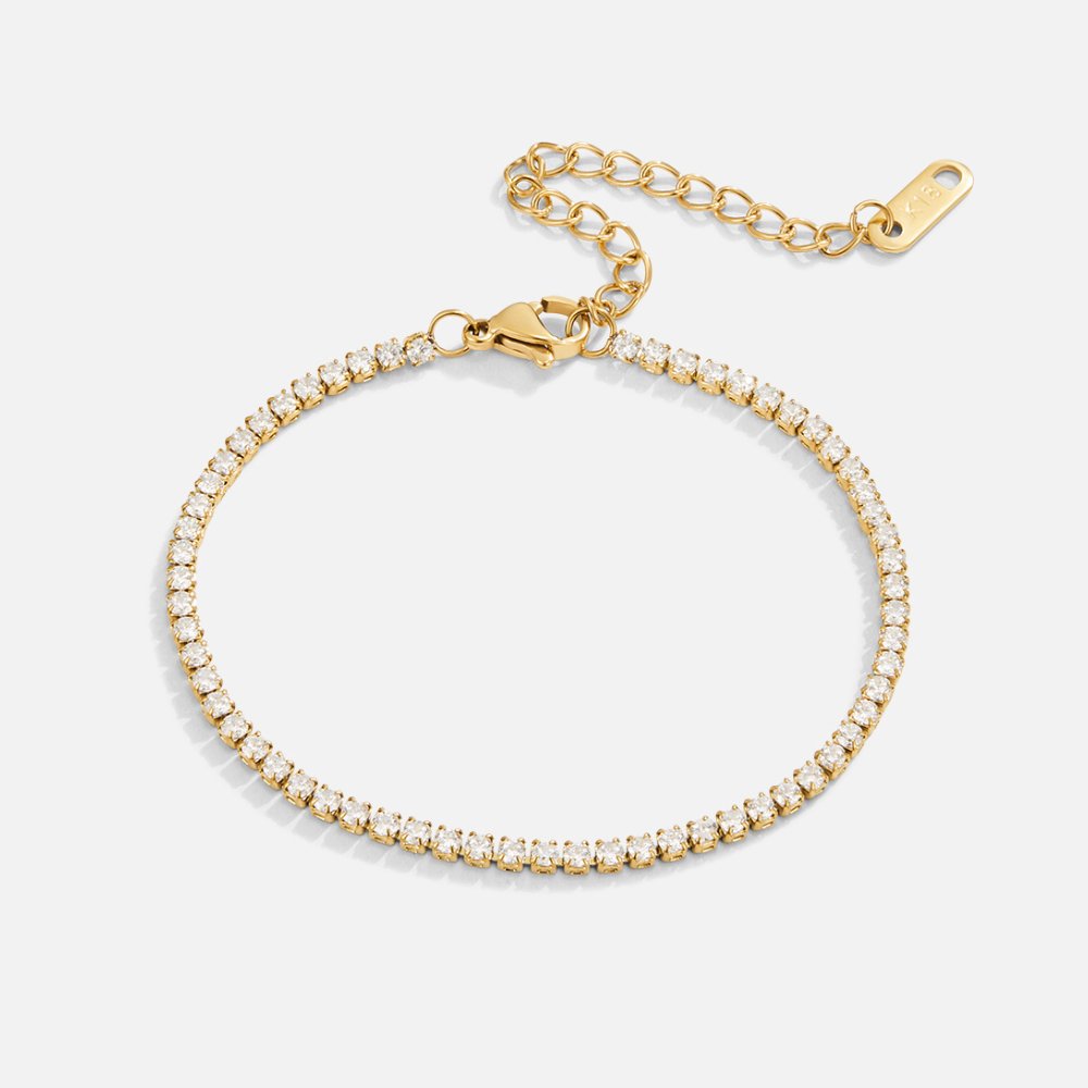 Bracelet tennis Cordelia Or