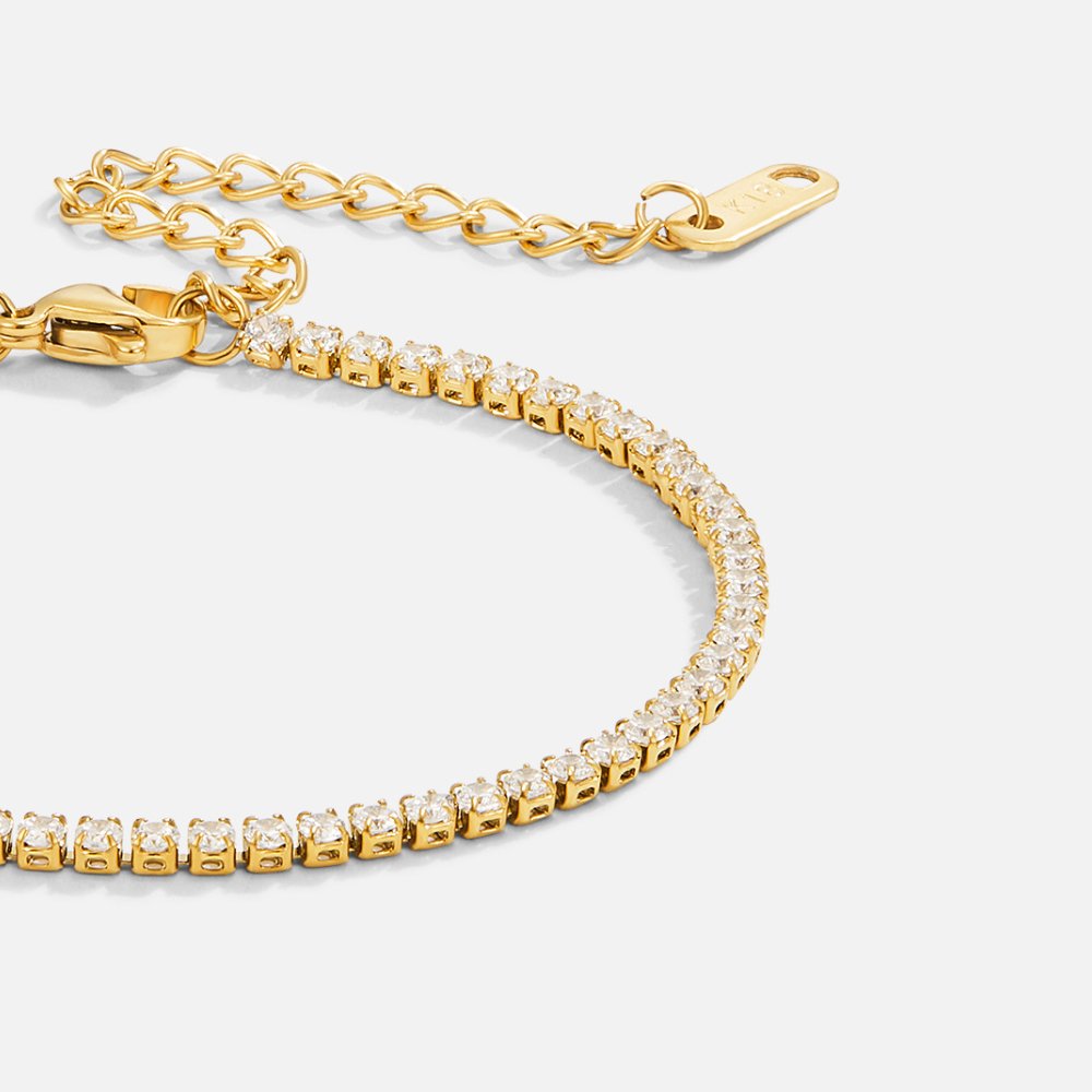 Bracelet tennis Cordelia Or
