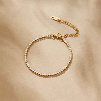 Bracelet tennis Cordelia Or