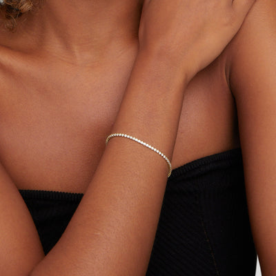 Bracelet tennis Cordelia Or