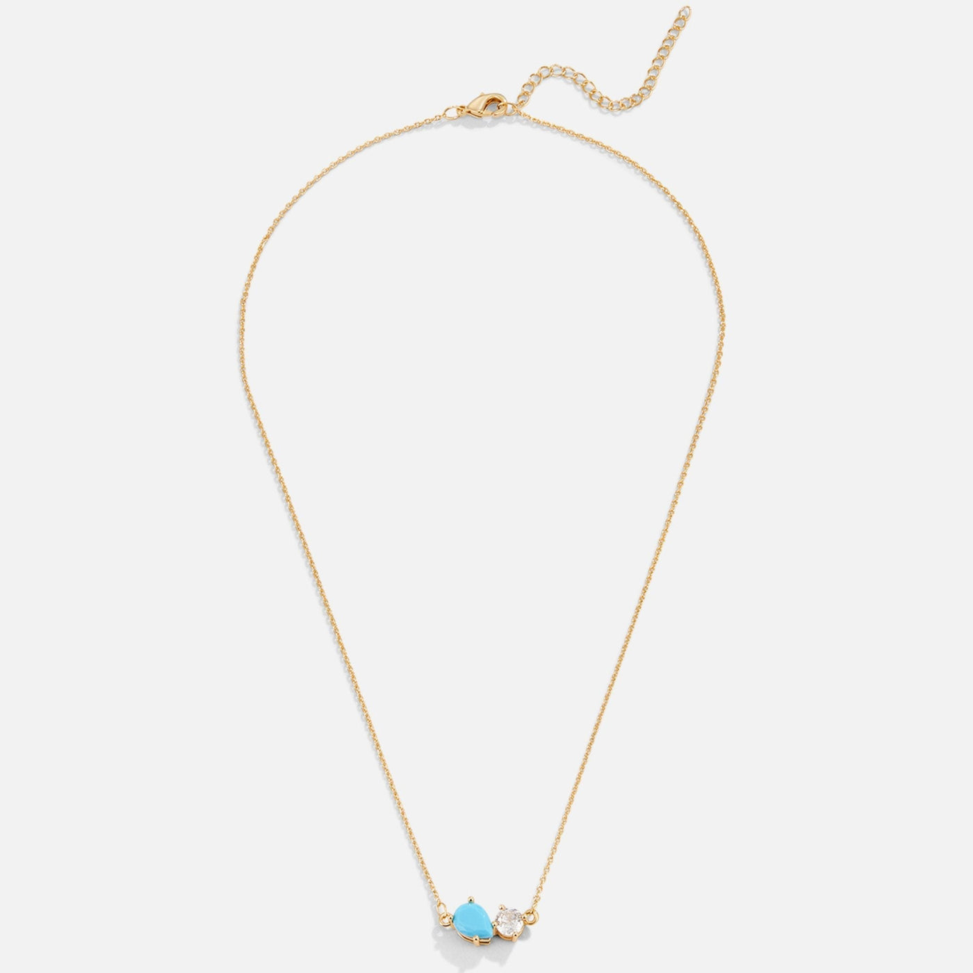 Collier avec pierre porte-bonheur en cristal