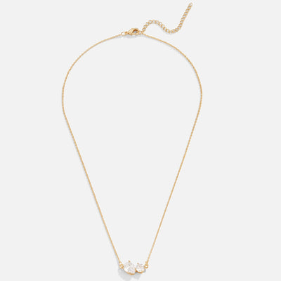 Collier avec pierre porte-bonheur en cristal
