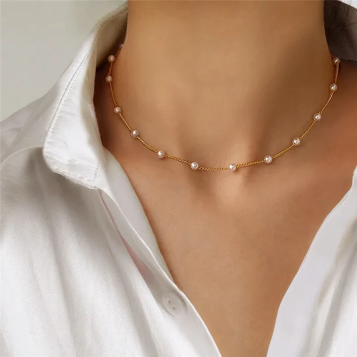Collier de perles élégant