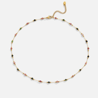 Collier avec perles en pierre Lulu Spring