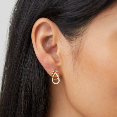 Boucles d'oreilles goutte Mara