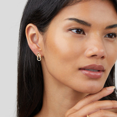 Boucles d'oreilles goutte Mara