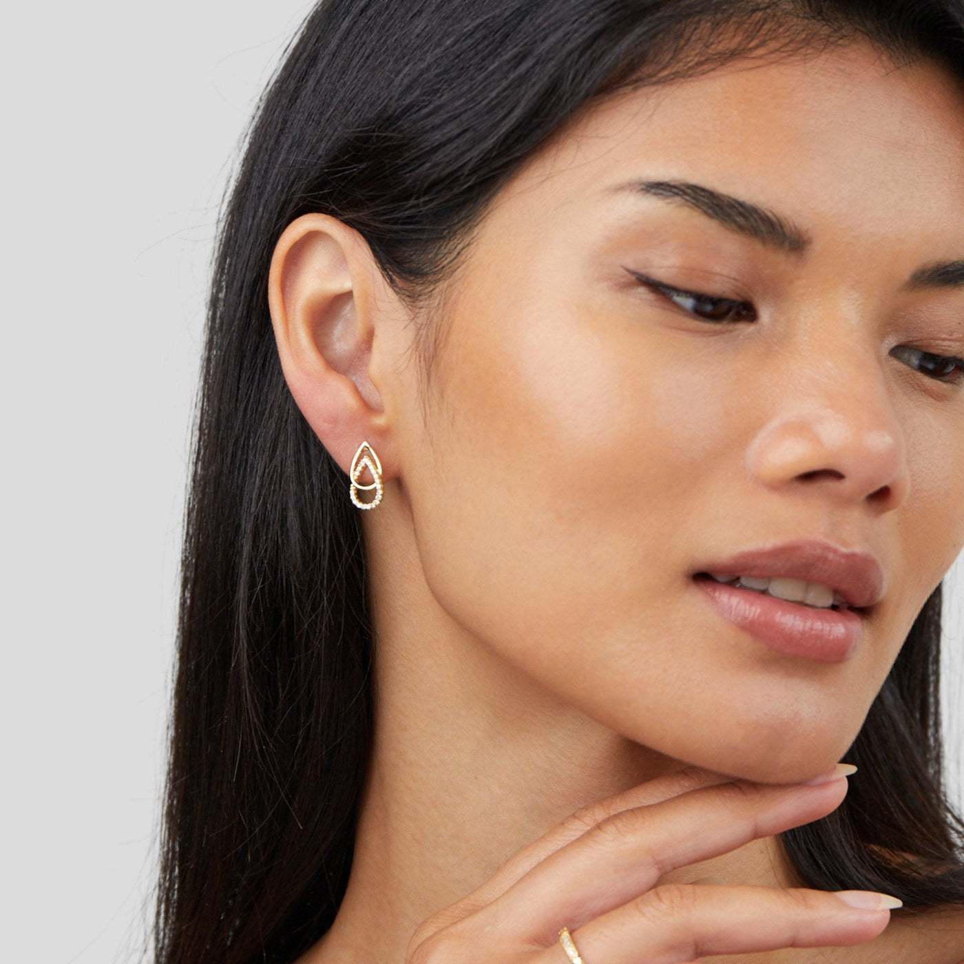 Boucles d'oreilles goutte Mara