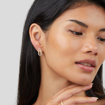 Boucles d'oreilles goutte Mara