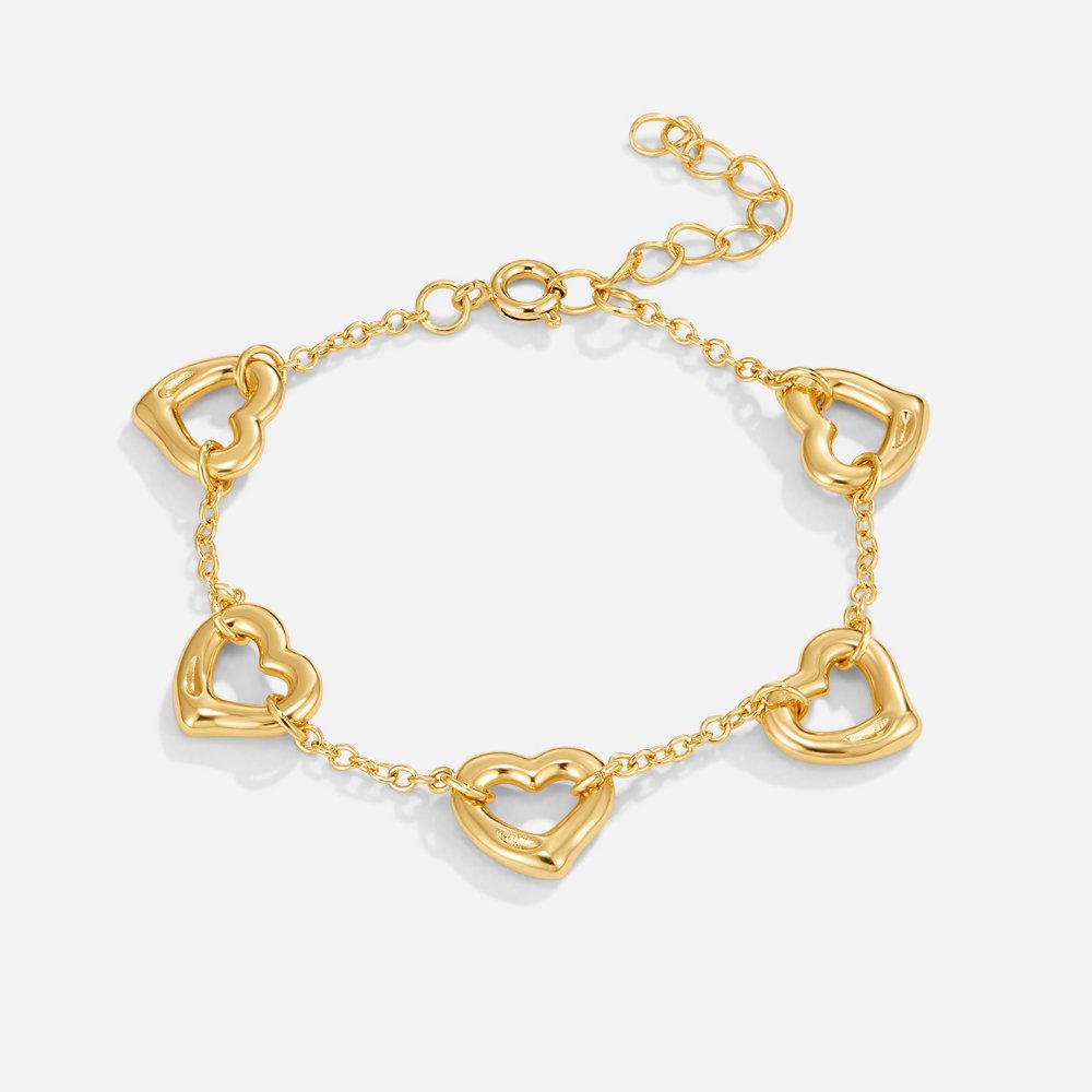 Bracelet "Fil de Cœurs"