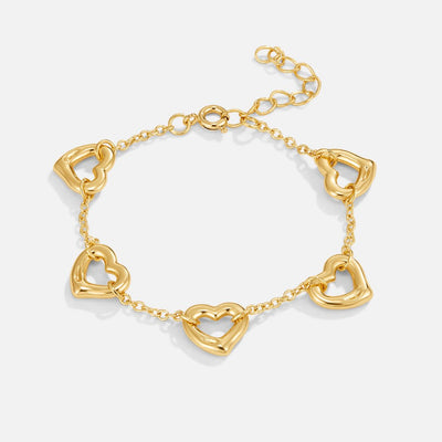 Bracelet "Fil de Cœurs"